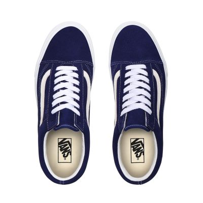Vans Suede Old Skool - Erkek Spor Ayakkabı (Mavi)